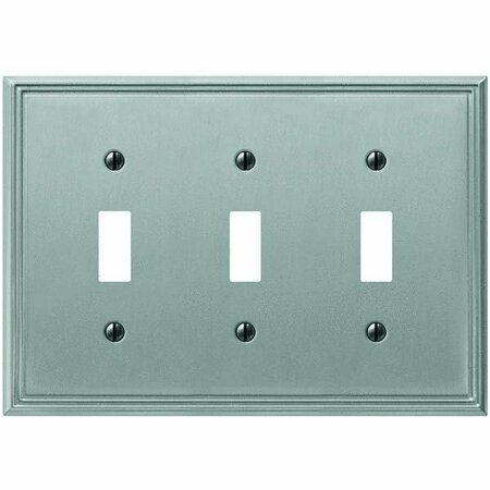 JACKSON Brushed Nickel Zinc Switch Wall Plate 3103BN